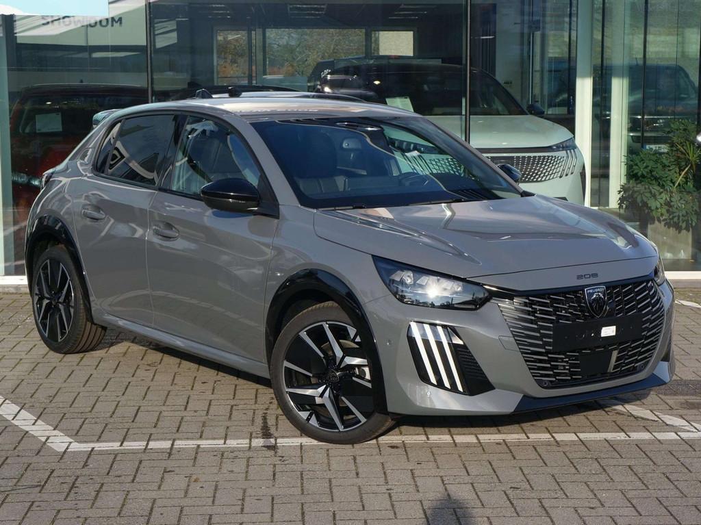 Peugeot 208 Peugeot 208 Facelift Hybrid 110 e-DCS6 GT, Auto's, Stof, Gebruikt, 1199 cc, Adaptive Cruise Control