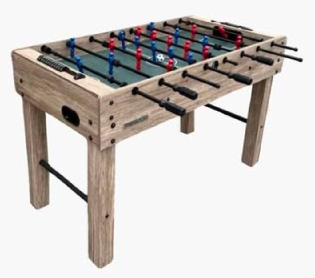 Kickertafel Voetbaltafel hout, Hobby en Vrije tijd, Ophalen, Zo goed als nieuw