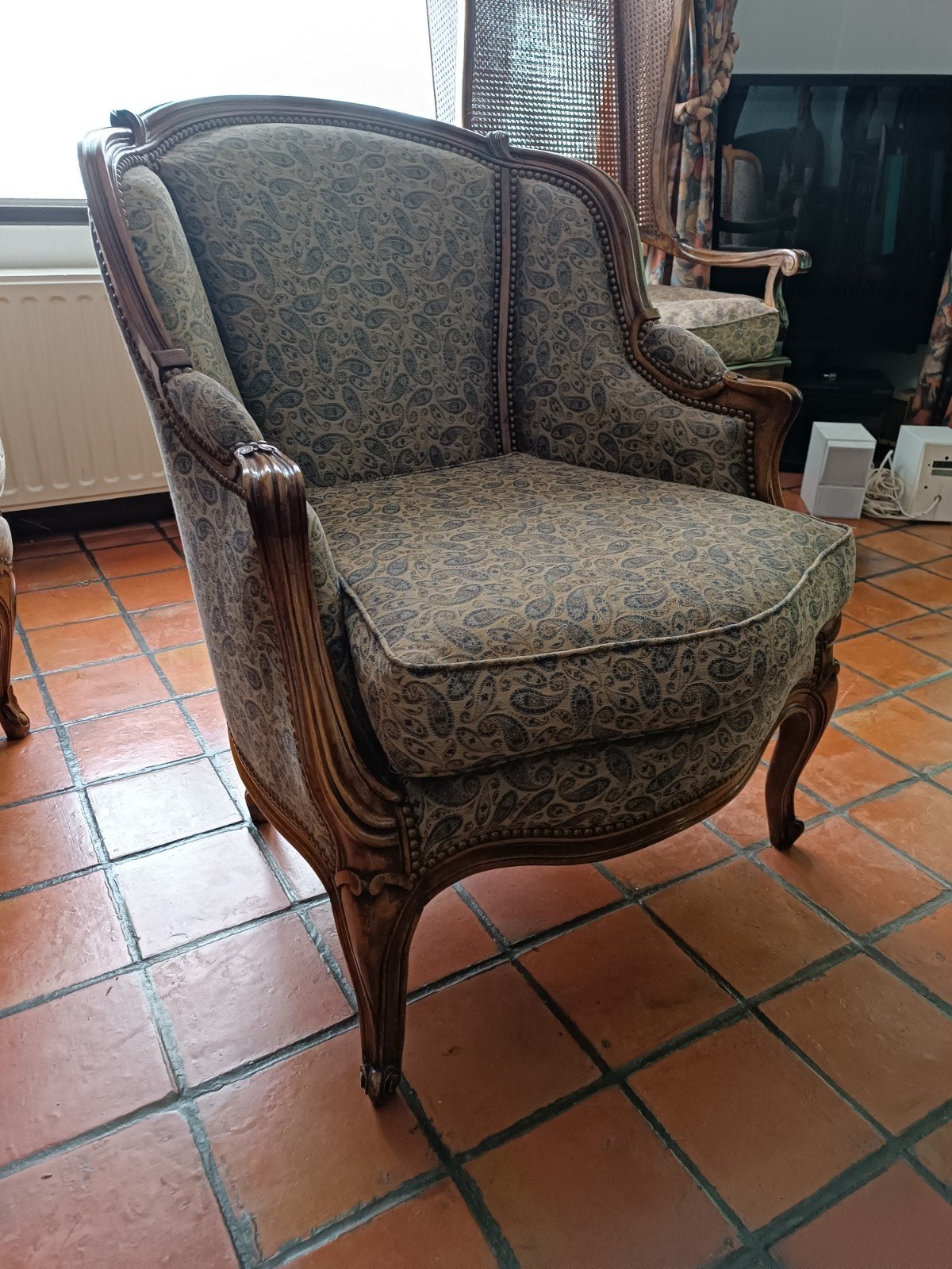 beau fauteuil, Enlèvement