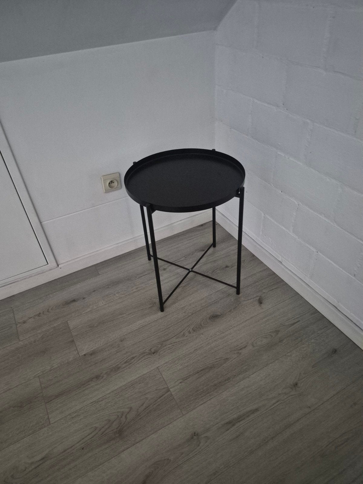 bijzettafel zwart metaal, Ophalen, Metaal