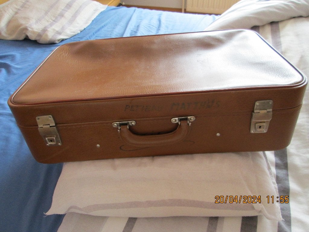 Valise trolley business Delsey et autres., Enlèvement, Cuir, Clé