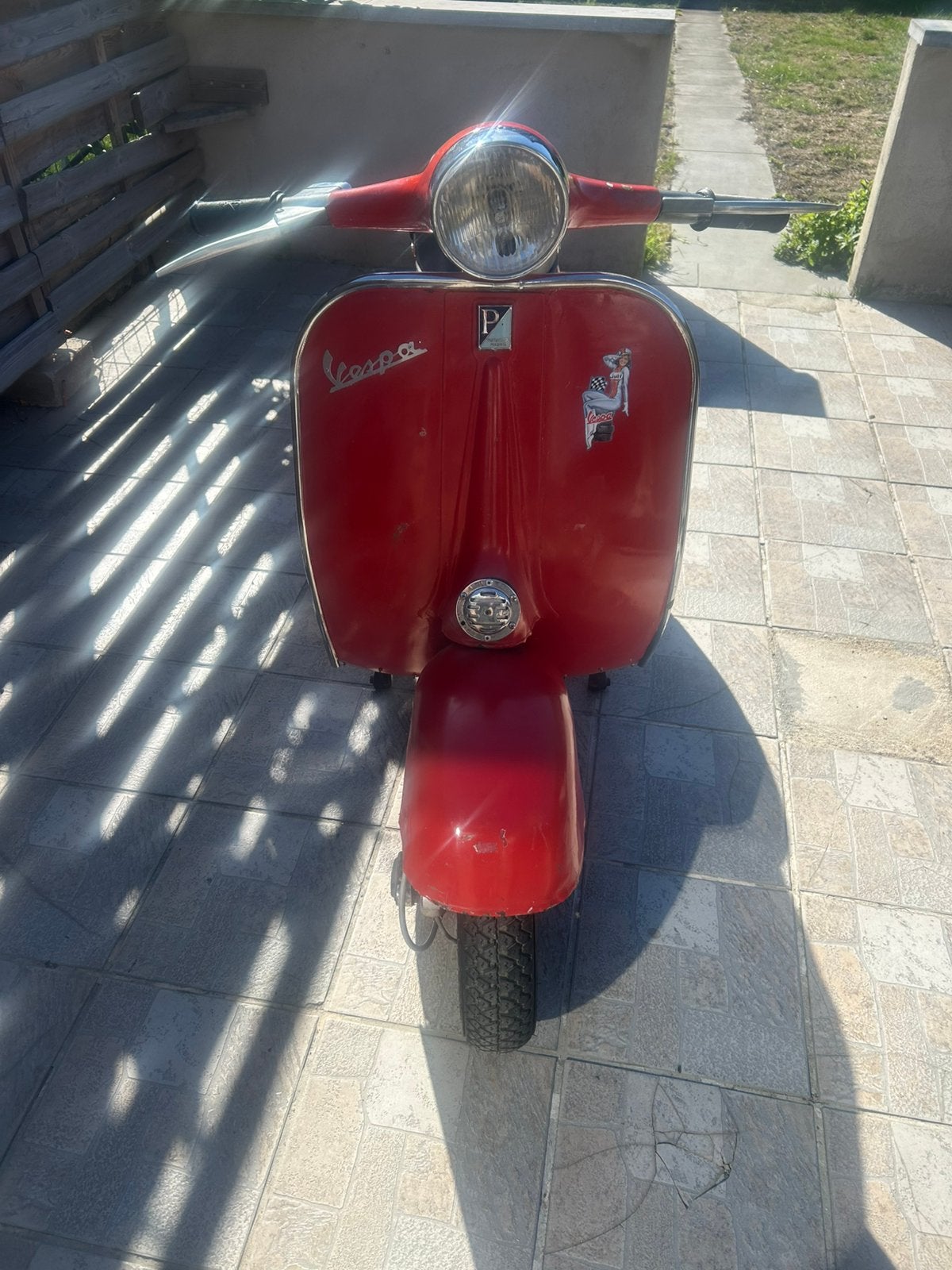 Vespa jaar 1961, Fietsen en Brommers, Ophalen, Zo goed als nieuw
