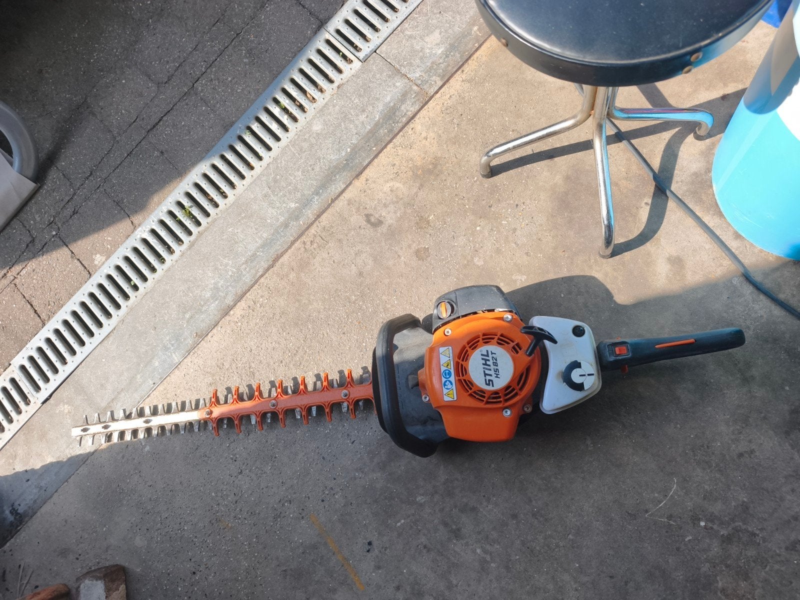 STIHL HS 82 T Professionele Heggenschaar – Topstaat!, Tuin en Terras, Heggenscharen, Benzine, Ophalen