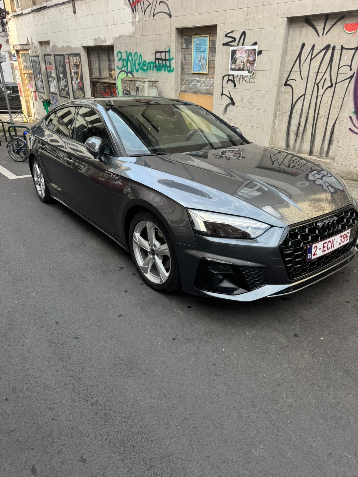 Audi A5 Sportback Sline Stronic, Auto's, Audi, Dealer onderhouden, Leder, 5 deurs, Particulier
