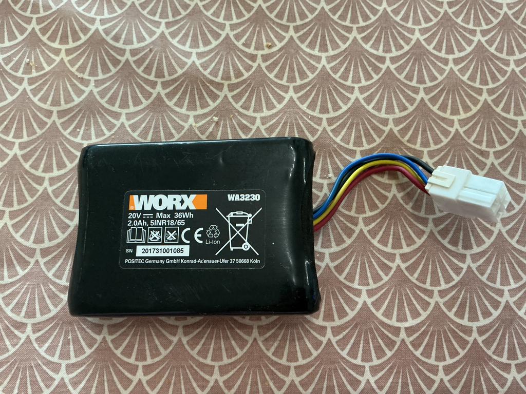Worx batterij voor grasmaaier worx landroid, Ophalen, Zo goed als nieuw