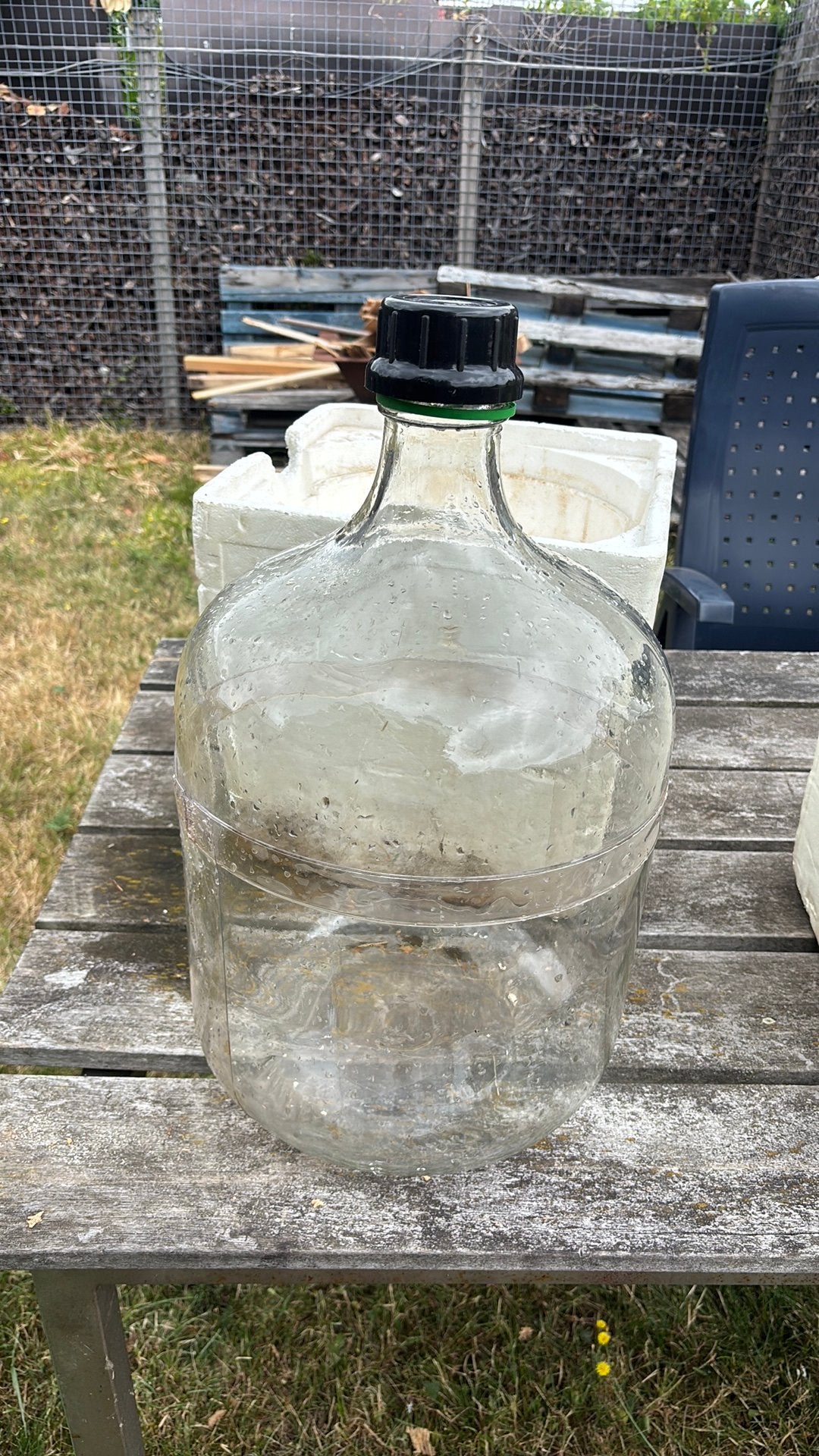 Glazen fles 25l, Ophalen, Gebruikt, Overige typen