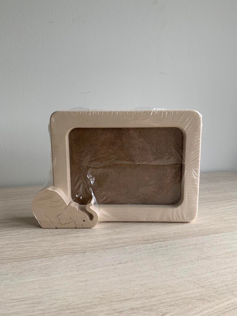 Houten kader olifant - Nieuw, Enlèvement ou Envoi, Comme neuf