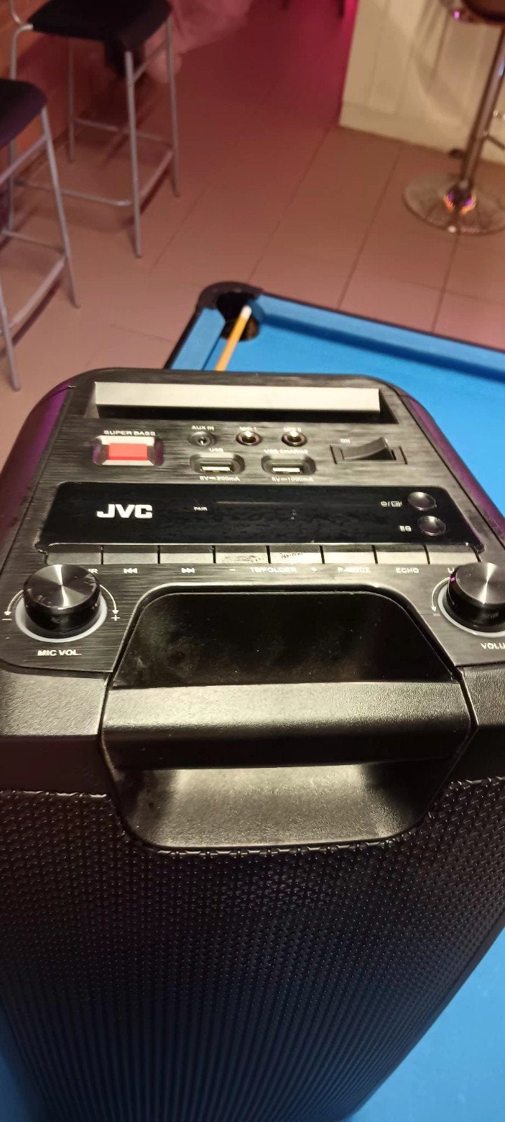 Jvc party speaker, Enlèvement, Enceinte de fête, JVC