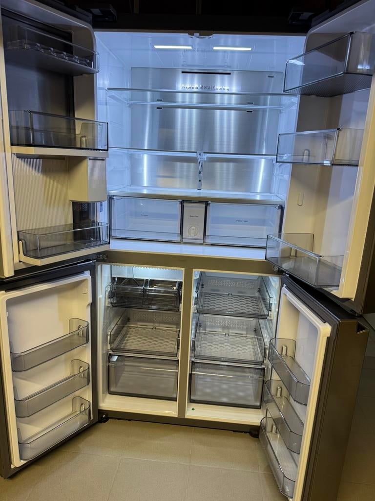 Samsung Amerikaanse koelkast RF65A967ES9, Elektronische apparatuur, Ophalen, 200 liter of meer, 60 cm of meer, Met aparte vriezer