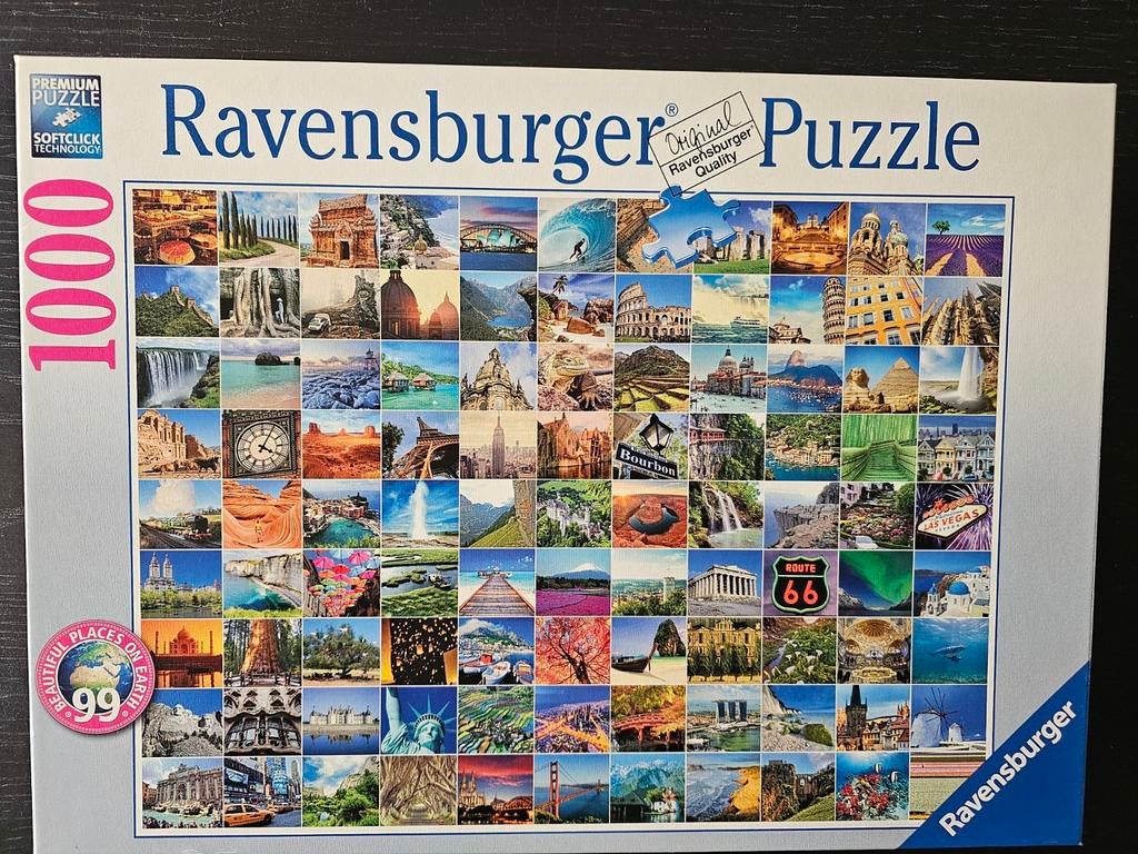 Puzzle Ravensburger de 1000 pièces, complet., Enlèvement ou Envoi
