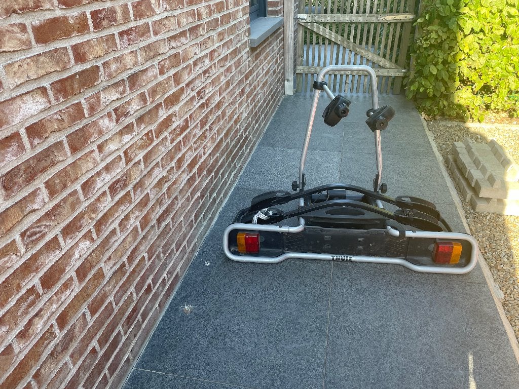 Fietsenrek thule, Auto diversen, Fietsendragers, Ophalen, 2 fietsen, Gebruikt, Trekhaakdrager
