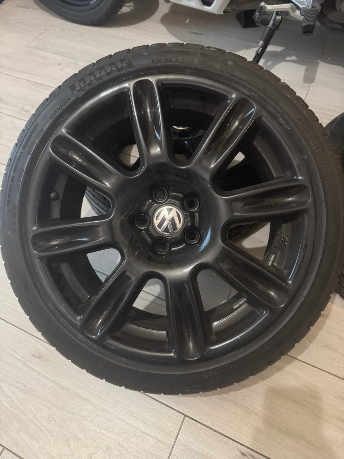 Jantes bbs rw017 5x100, Enlèvement, Pneu(s)