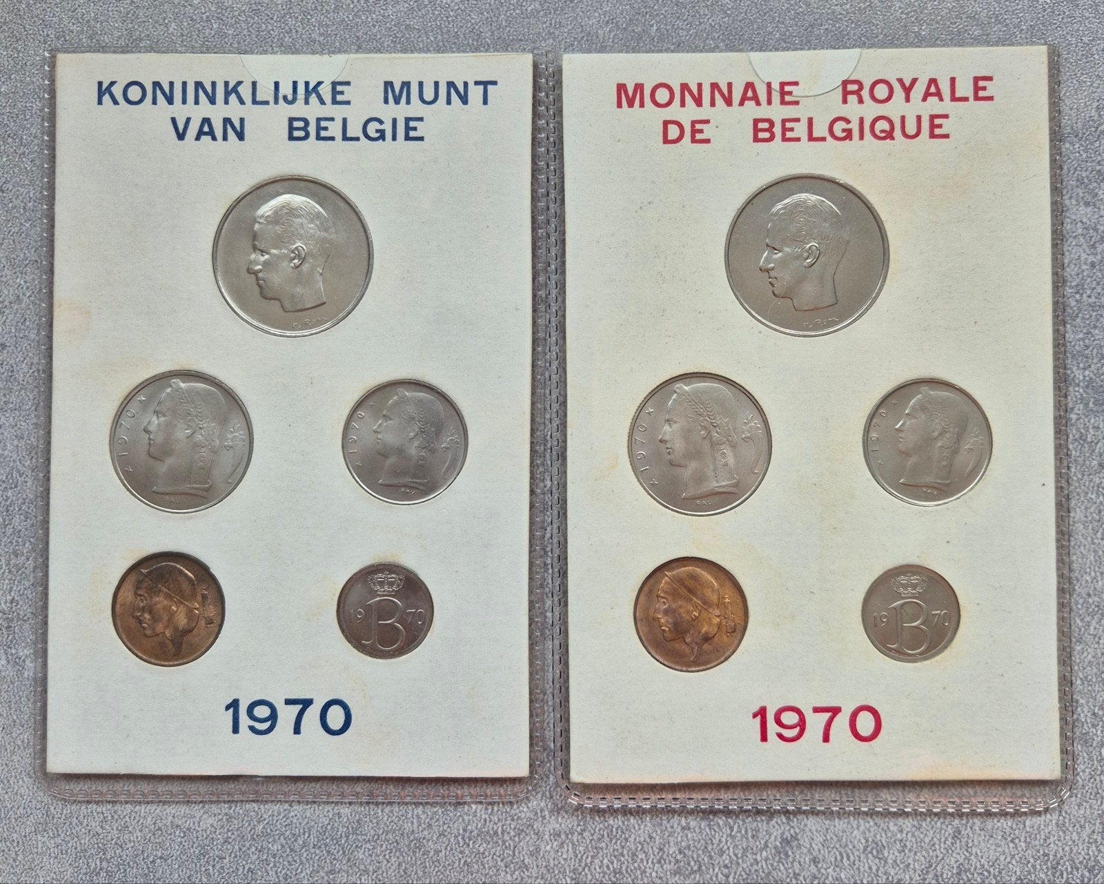 FDC 1970 , FR + FL Rare 5000ex, Enlèvement ou Envoi, Belgique, Série