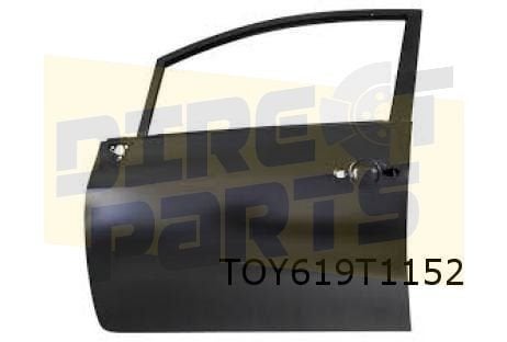 Toyota Auris (2/07-12/12) voorportier rechts (4-/5-drs) (te, -, Deur, -, Nieuw