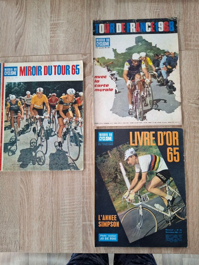 7 Numéros spéciaux MIROIR DU CYCLISME, Envoi, Utilisé
