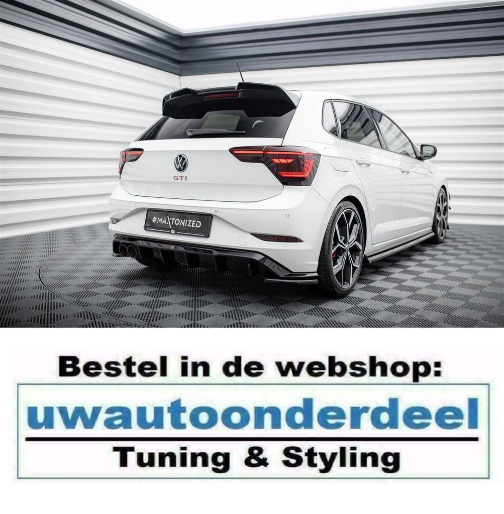 Maxton Spoiler Splitter Lip Sideskirt Geschikt Voor Vw Polo, Verzenden