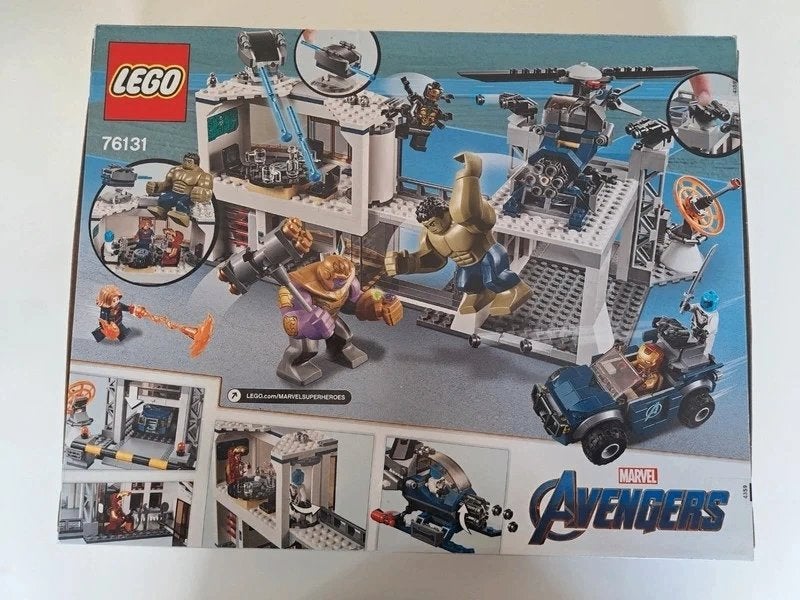Te koop: LEGO Super Heroes 76131 – Avengers Compound Battle, Kinderen en Baby's, Inclusief minifiguren, Marvel, Lego, Nieuw