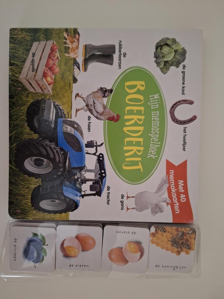 Memoryspelboek thema boerderij, Kinderen en Baby's, Ophalen