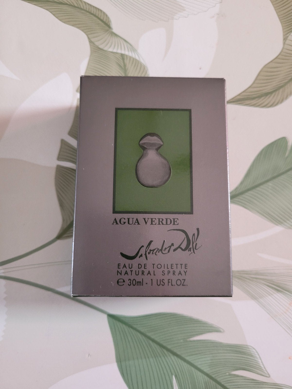 Salvador Dali agua verde edt 30 ml, Verzenden, Zo goed als nieuw, Parfumfles