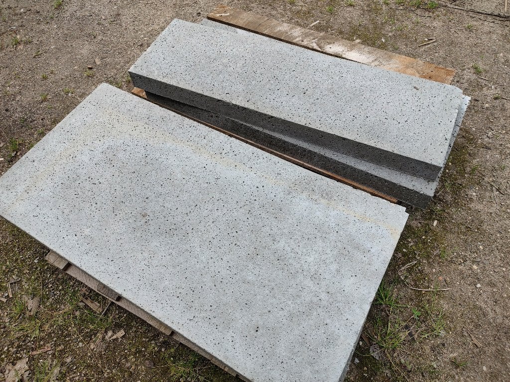 Betonnen terrastegels Schellevis, Tuin en Terras, Tegels en Klinkers, Nieuw, Terrastegels, Beton, Minder dan 5 m², Ophalen