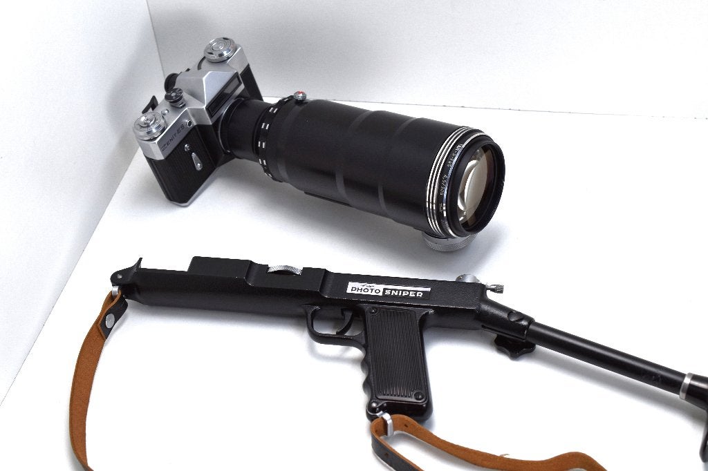 Kit SPY PHOTO SNIPER avec HELIOS-44-2 + objectif 300 mm !, TV, Hi-fi & Vidéo, Enlèvement ou Envoi, Utilisé, Reflex miroir, Autres Marques