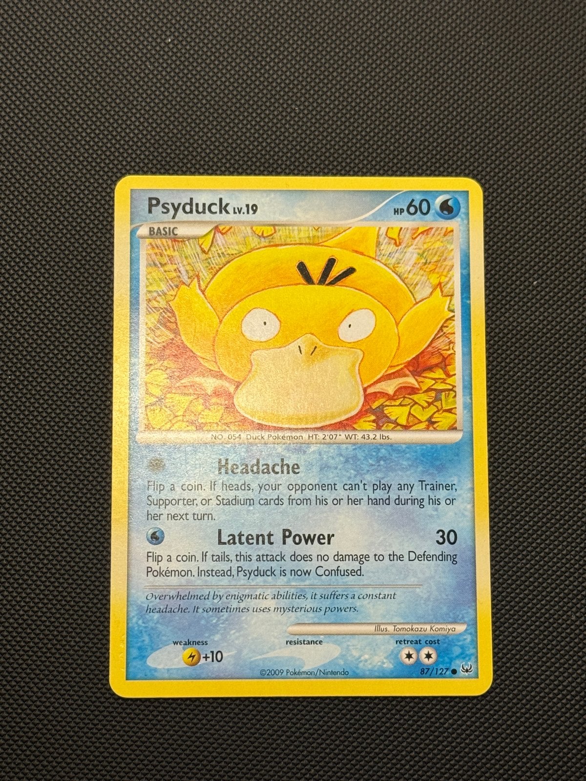 Psyduck 87/127 (Red dot Error), Ophalen, Zo goed als nieuw