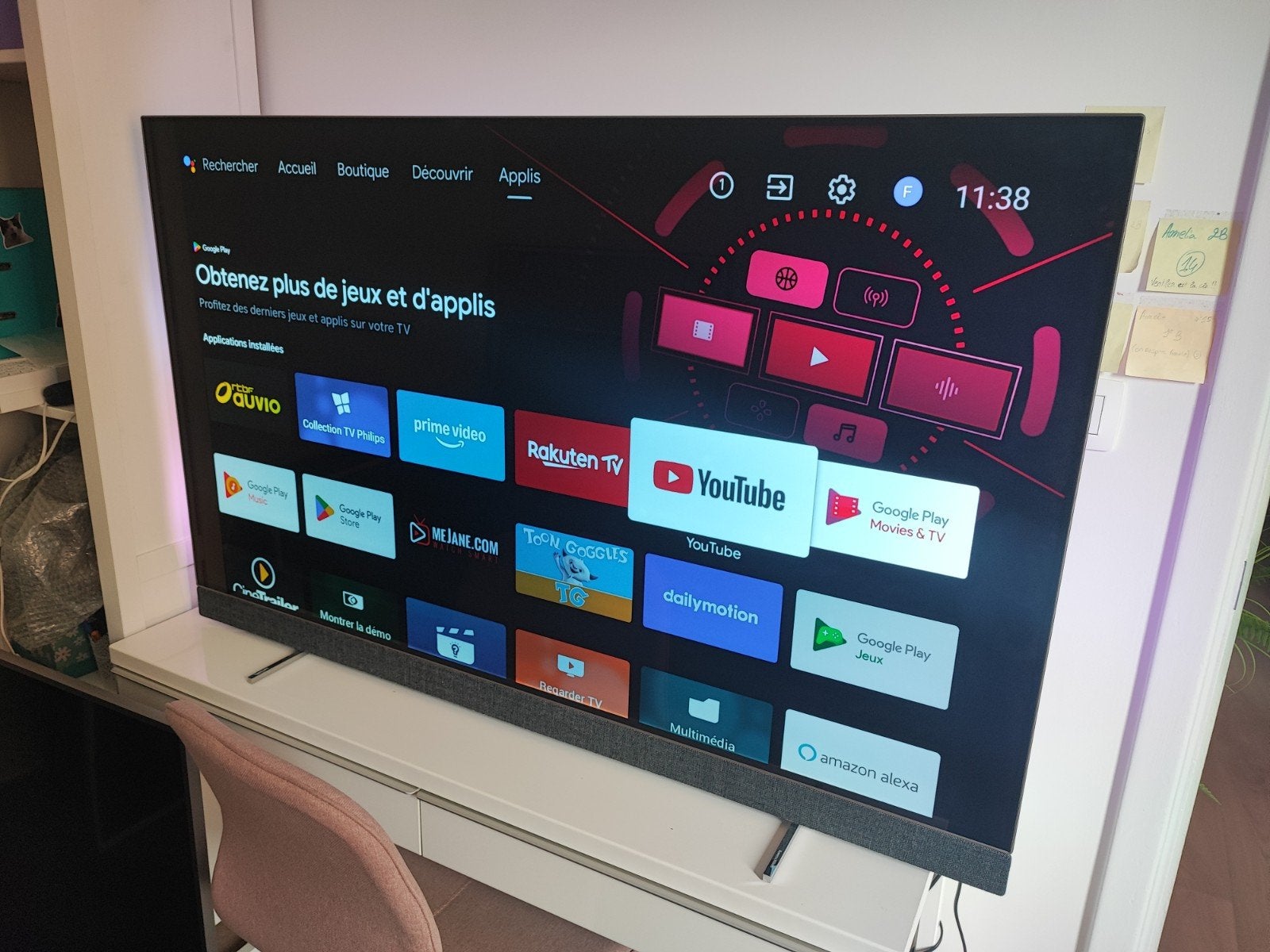 OLED PHILIPS AMBILIGHT 4K UHD ANDROID 55 POUCES 139 CM WIFI, Audio, Tv en Foto, Televisies, 4k (UHD), OLED, Philips