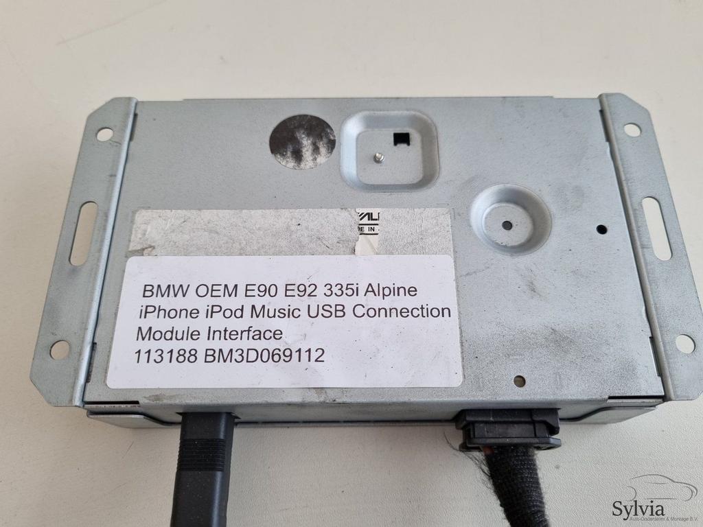 Alpine iphone ipod music USB interface BMW 3-Serie E90 E92 1, Enlèvement ou Envoi, -, -, -