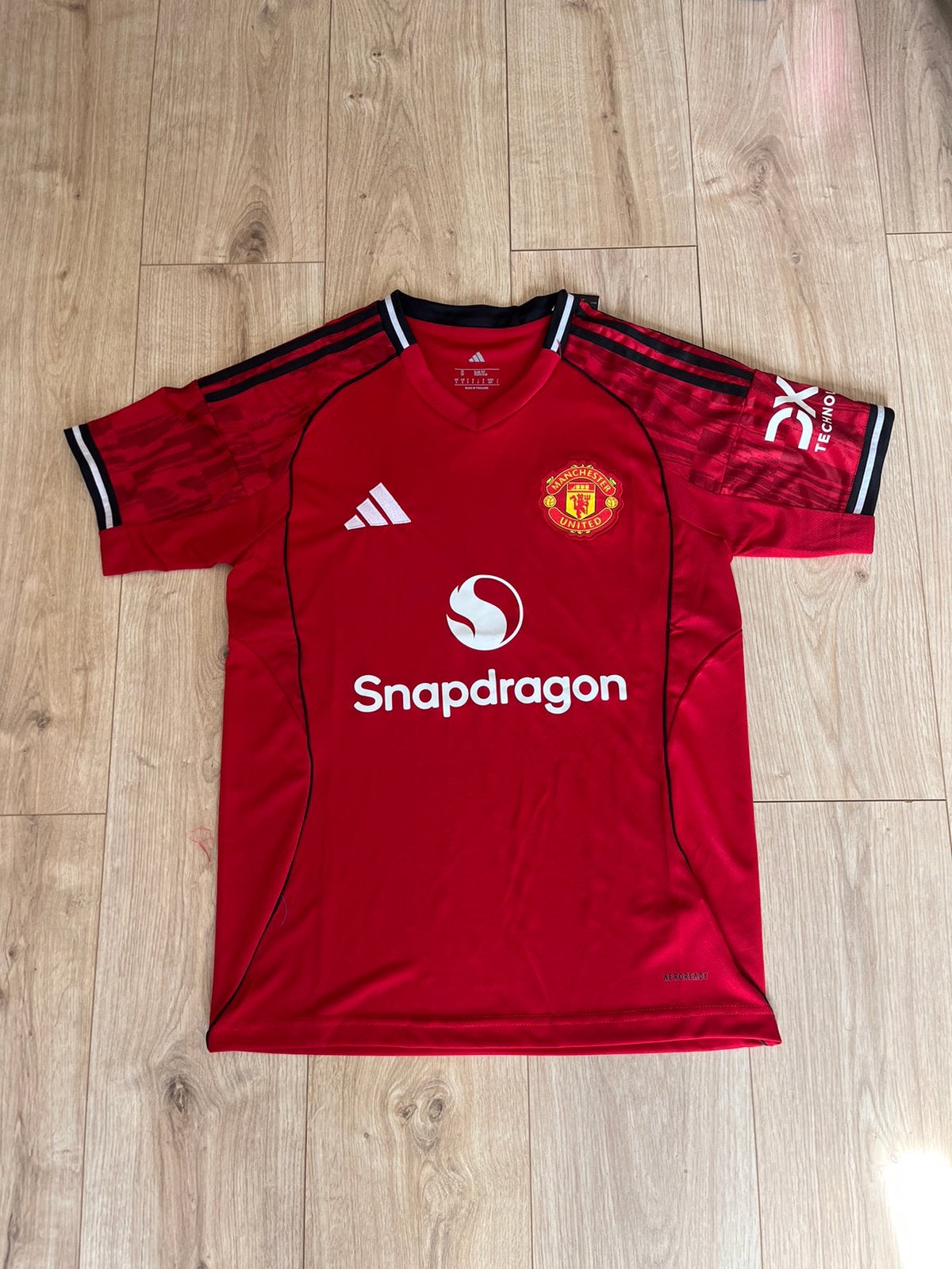 Shirt/Maillot Manchester United Rood/Rouge S 2025/2026, Taille S, Comme neuf, Maillot