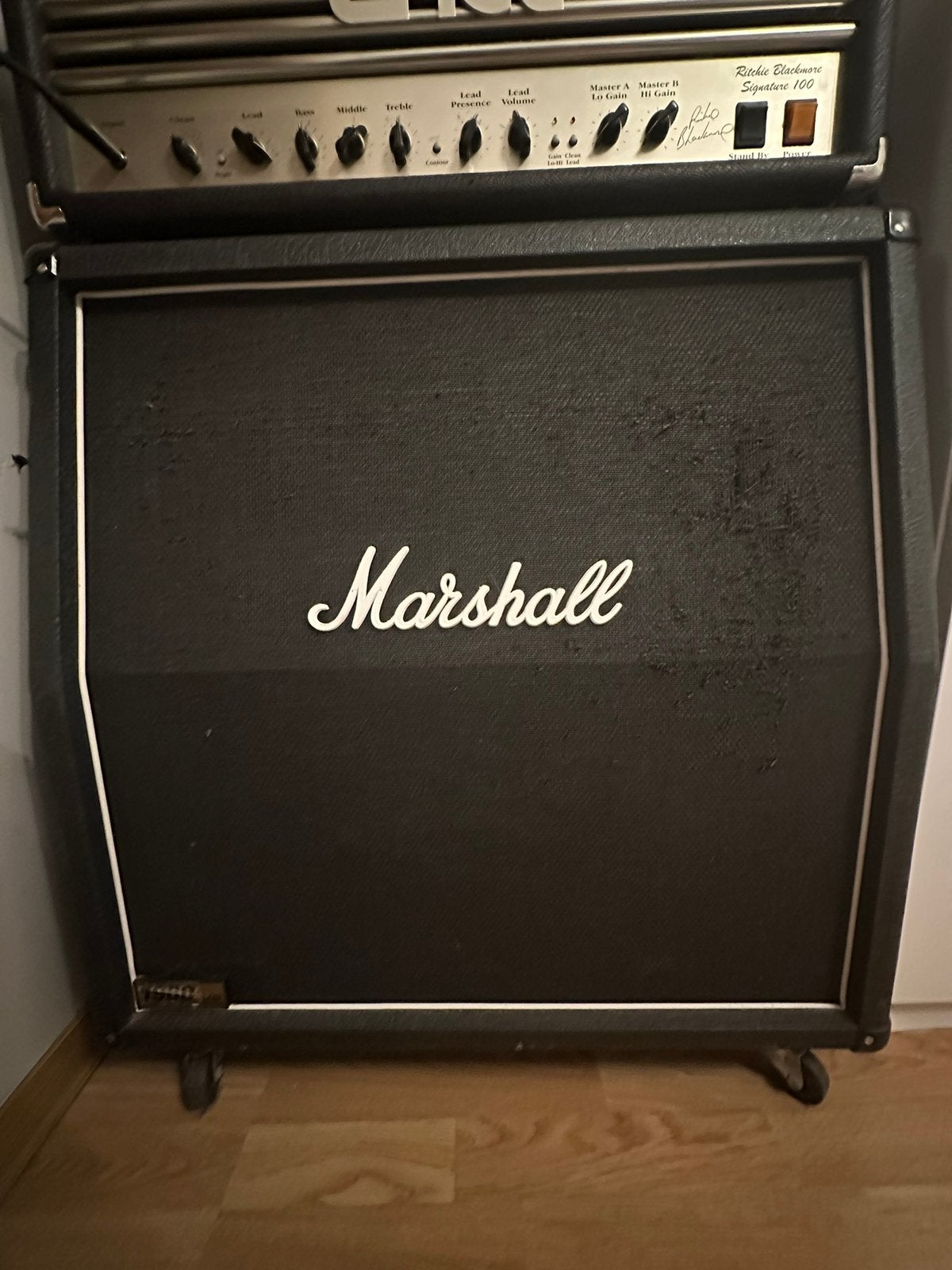 Marshall 1960 lead 4x12 UK, Muziek en Instrumenten, Versterkers | Bas en Gitaar, Ophalen, Zo goed als nieuw