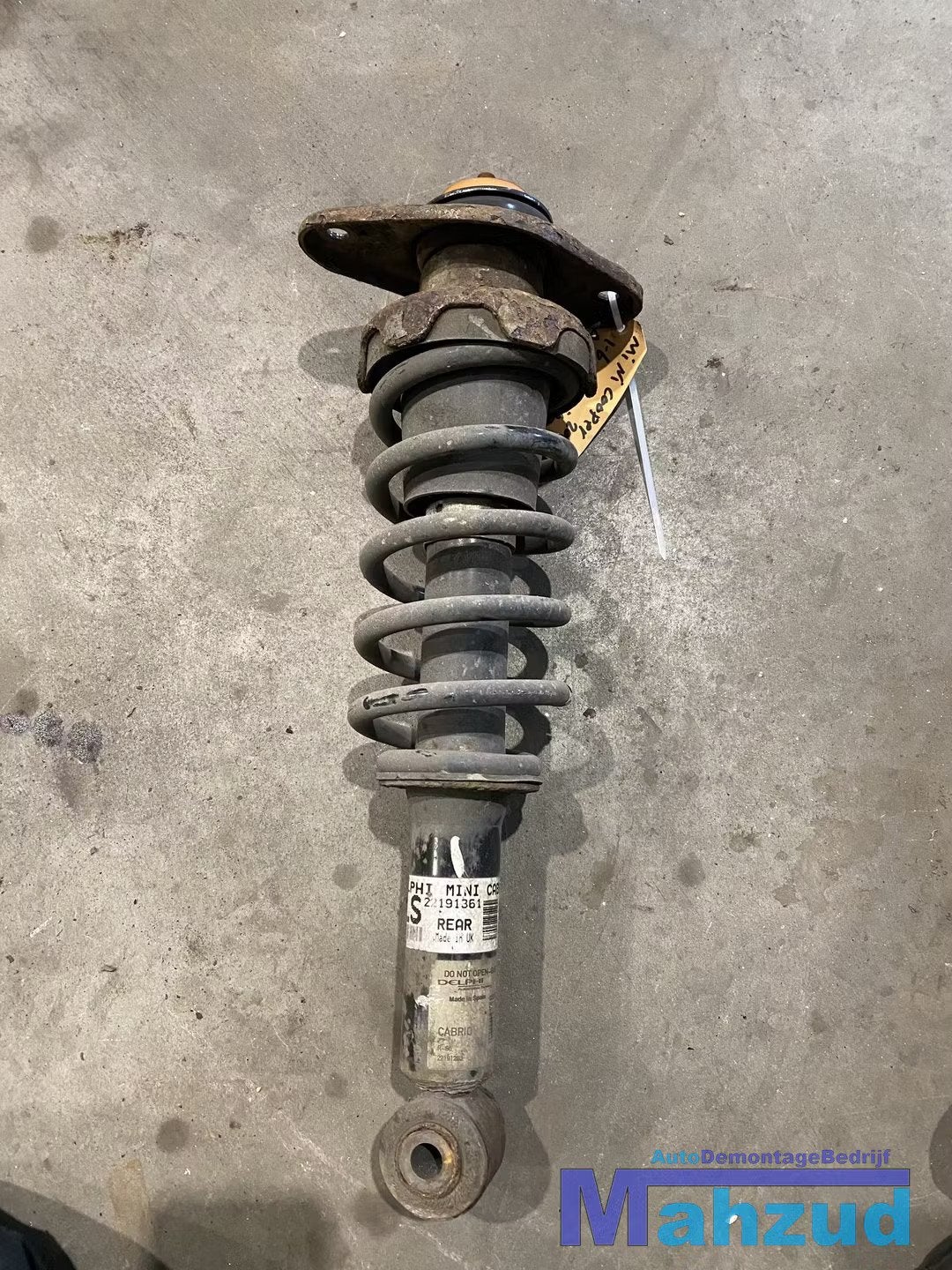 MINI COOPER ONE R50 R52 R53 Links achter veerpoot 2001-2008, Customer.service@mini.co.uk, BMW AG, Petuelring 130
80788  Munich, DE