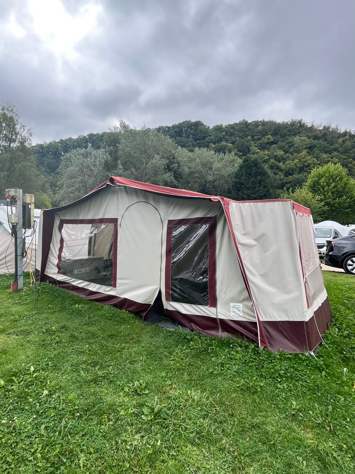 Tente roulotte Roadmaster, Caravanes & Camping, Enlèvement, Beige, Jusqu'à 6, Autres marques