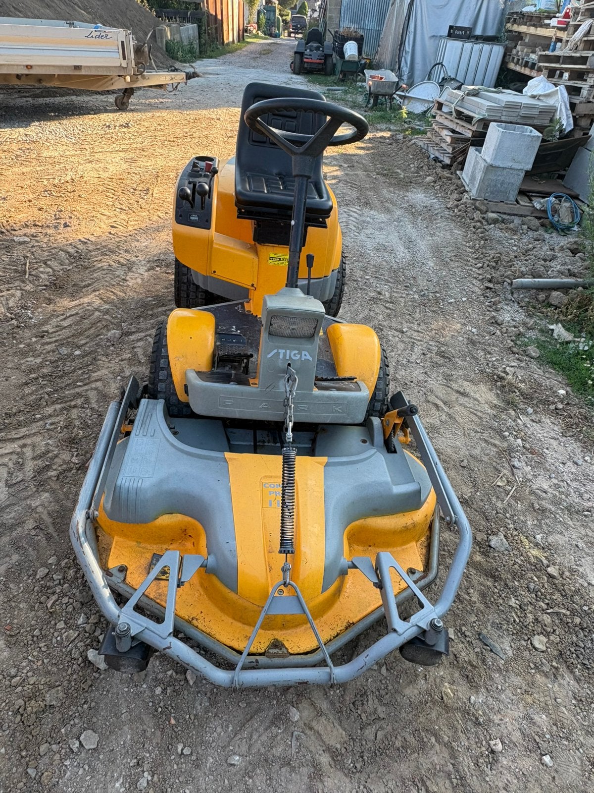 Tracteur tondeuse stiga, Jardin & Terrasse, Enlèvement, Comme neuf, Fonction de mulching, 90 à 120 cm