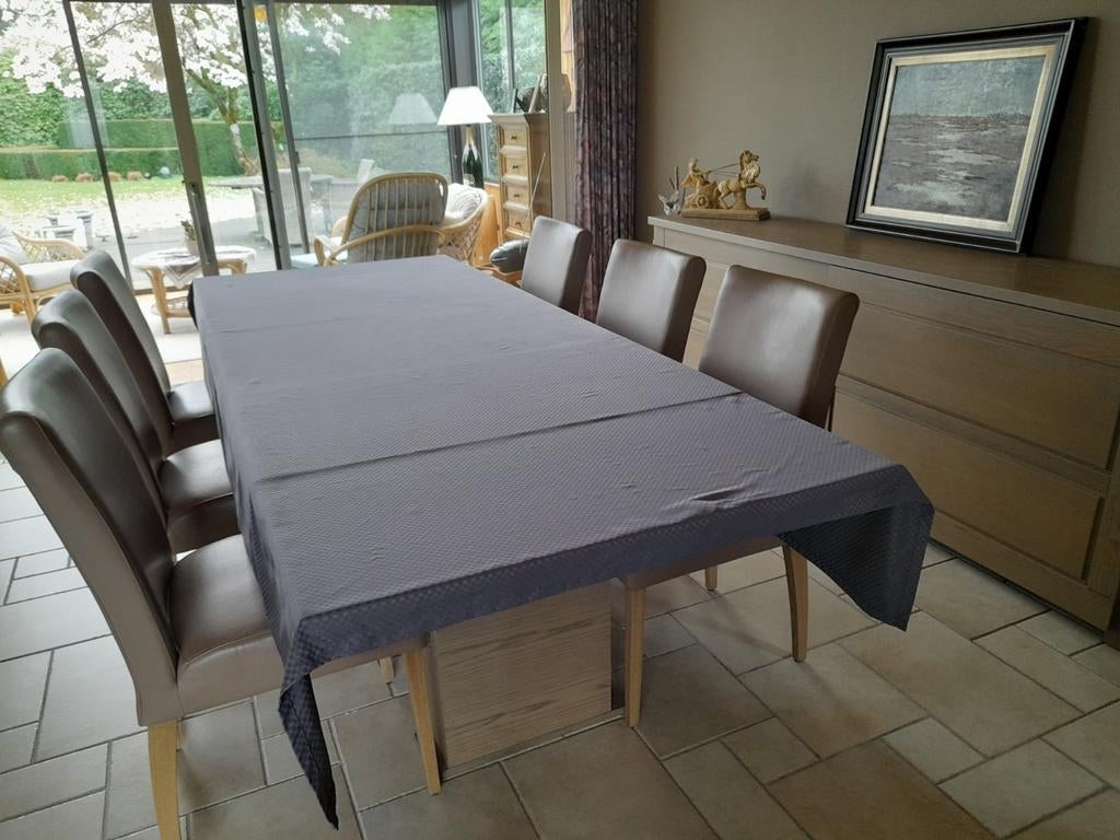 VOLLEDIGE EETKAMER, Ophalen, NEUTRAAL, Zo goed als nieuw, 200 cm of meer