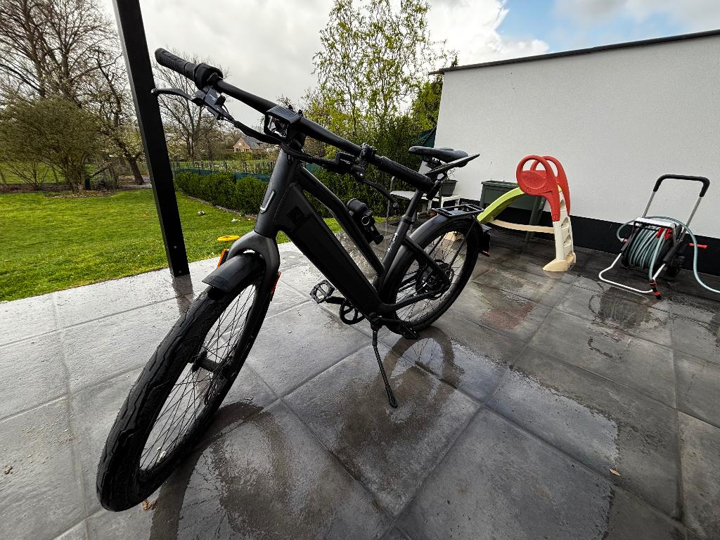 Stromer ST2 met riem, Fietsen en Brommers, Elektrische fietsen, Zo goed als nieuw, Stromer, 50 km per accu of meer, Ophalen