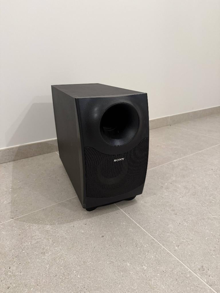 Sony SS-WSX1 — Passieve Subwoofer | 6 Ohm | Home Cinema, Audio, Tv en Foto, Ophalen, Zo goed als nieuw, Sony