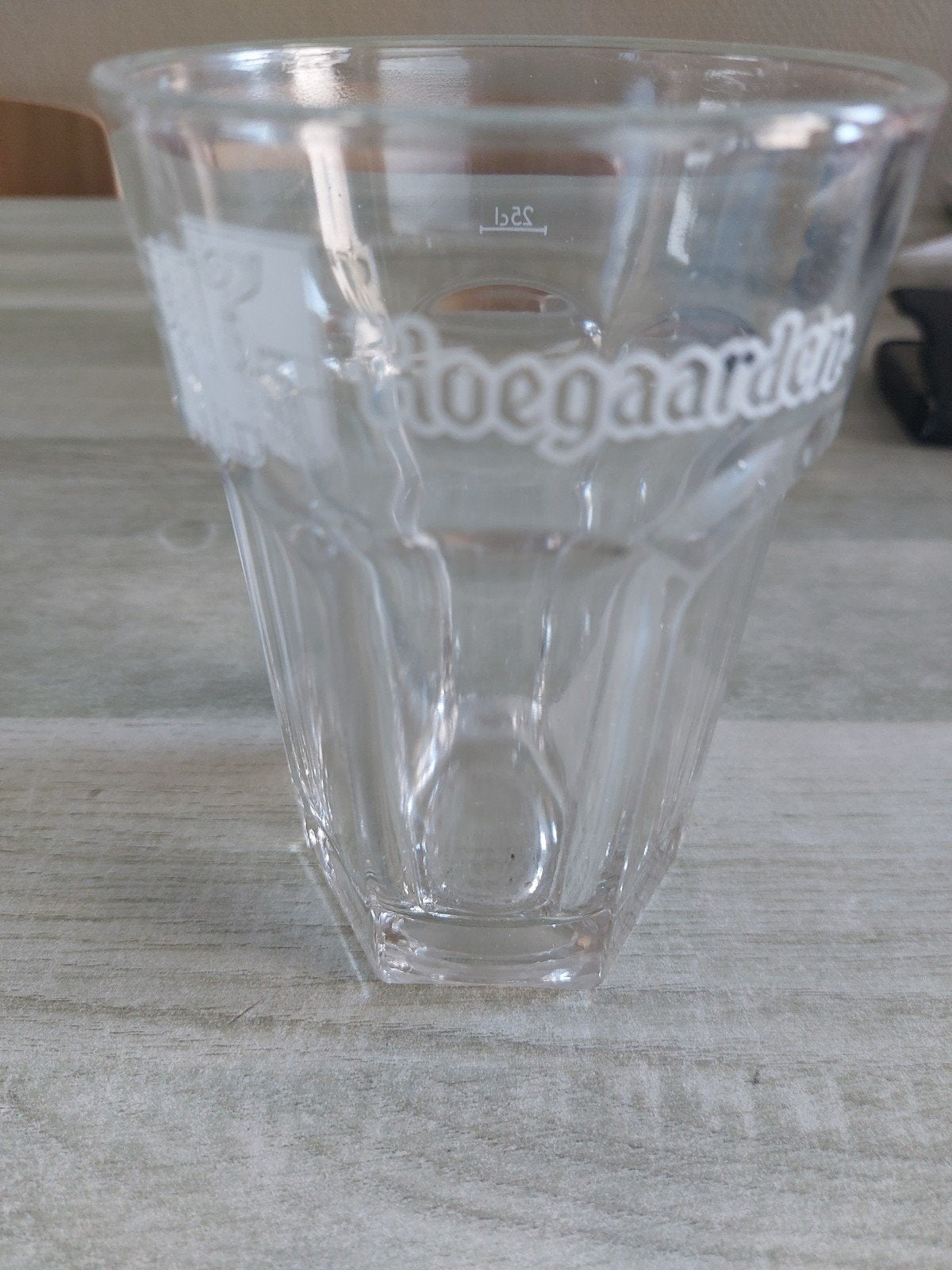 Hoegaarden glas 5 stuks, Ophalen of Verzenden