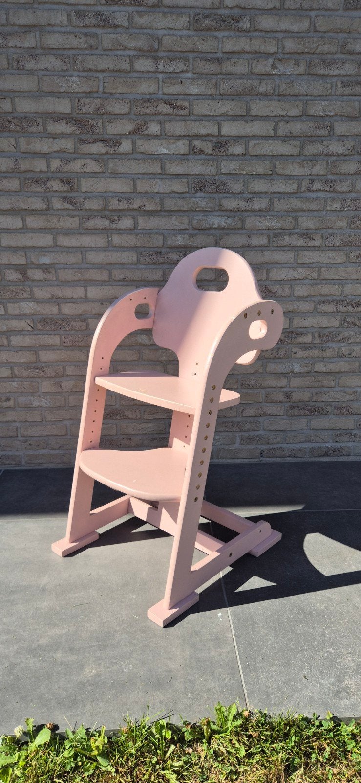 Tiamo kinderstoel roze, Ophalen