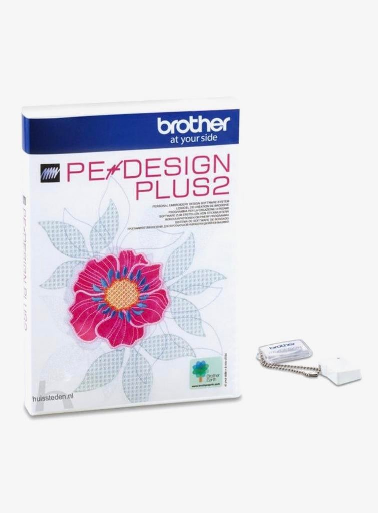 Brother software PE-Design plus 2, Ophalen, Zo goed als nieuw, Machineborduren, Borduurpakket