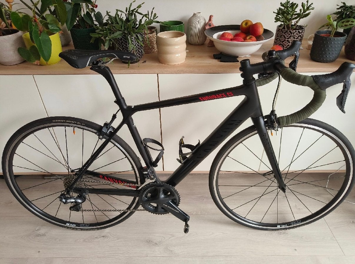 Canyon Endurace CF 8.0 Di2, Vélos & Vélomoteurs, Enlèvement, Comme neuf