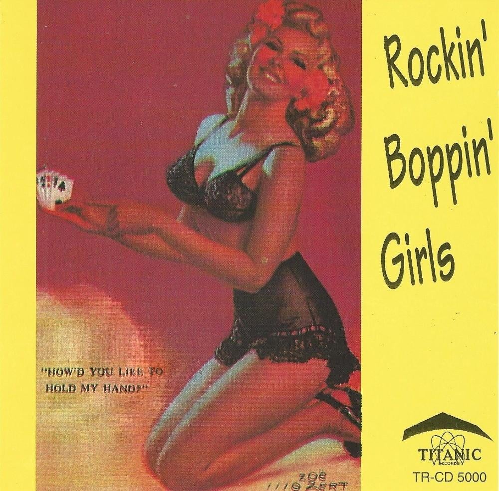 CD * ROCKIN' BOPPIN' GIRLS, Cd's en Dvd's, Cd's | Pop, Zo goed als nieuw, Ophalen of Verzenden