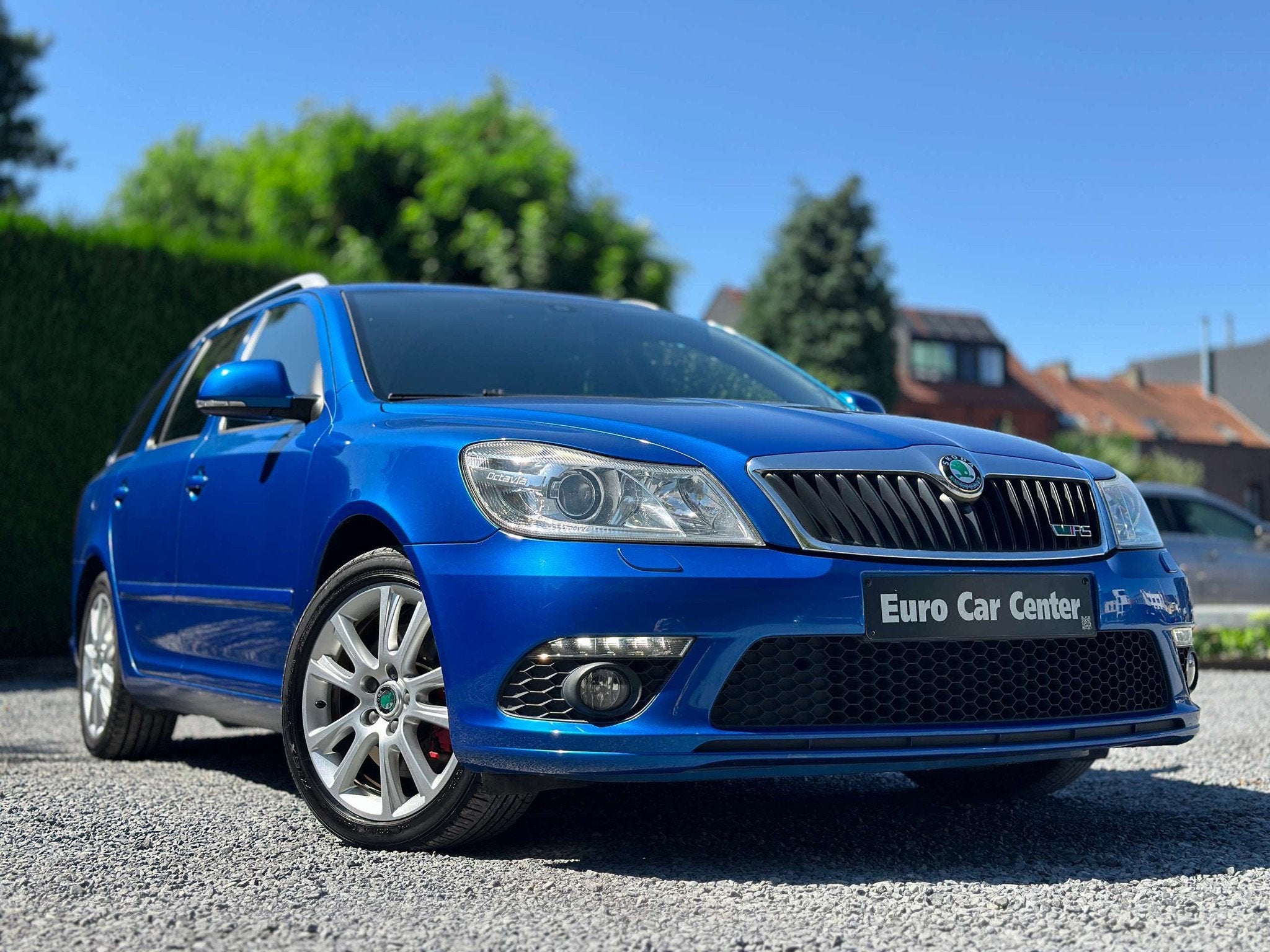 Skoda Octavia Octavia SW RS 2.0 TFSI (bj 2012), Auto diversen, Ongevalwagen, 1984 cc, Blauw, Skoda, Benzine