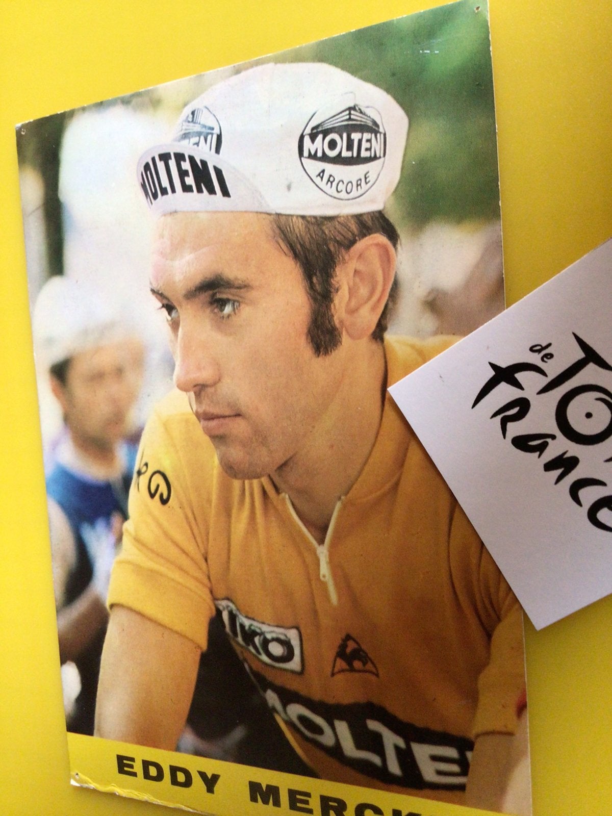 Wielerkaart tour de france eddy merckx, Sports & Fitness, Cyclisme, Envoi