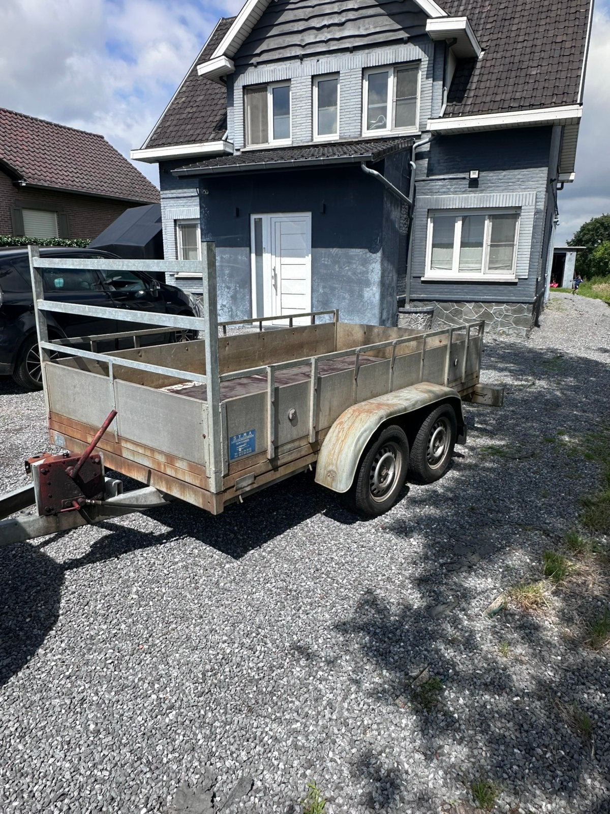 Kipper 750 kg, Auto diversen, Aanhangers en Bagagewagens, Ophalen, Zo goed als nieuw