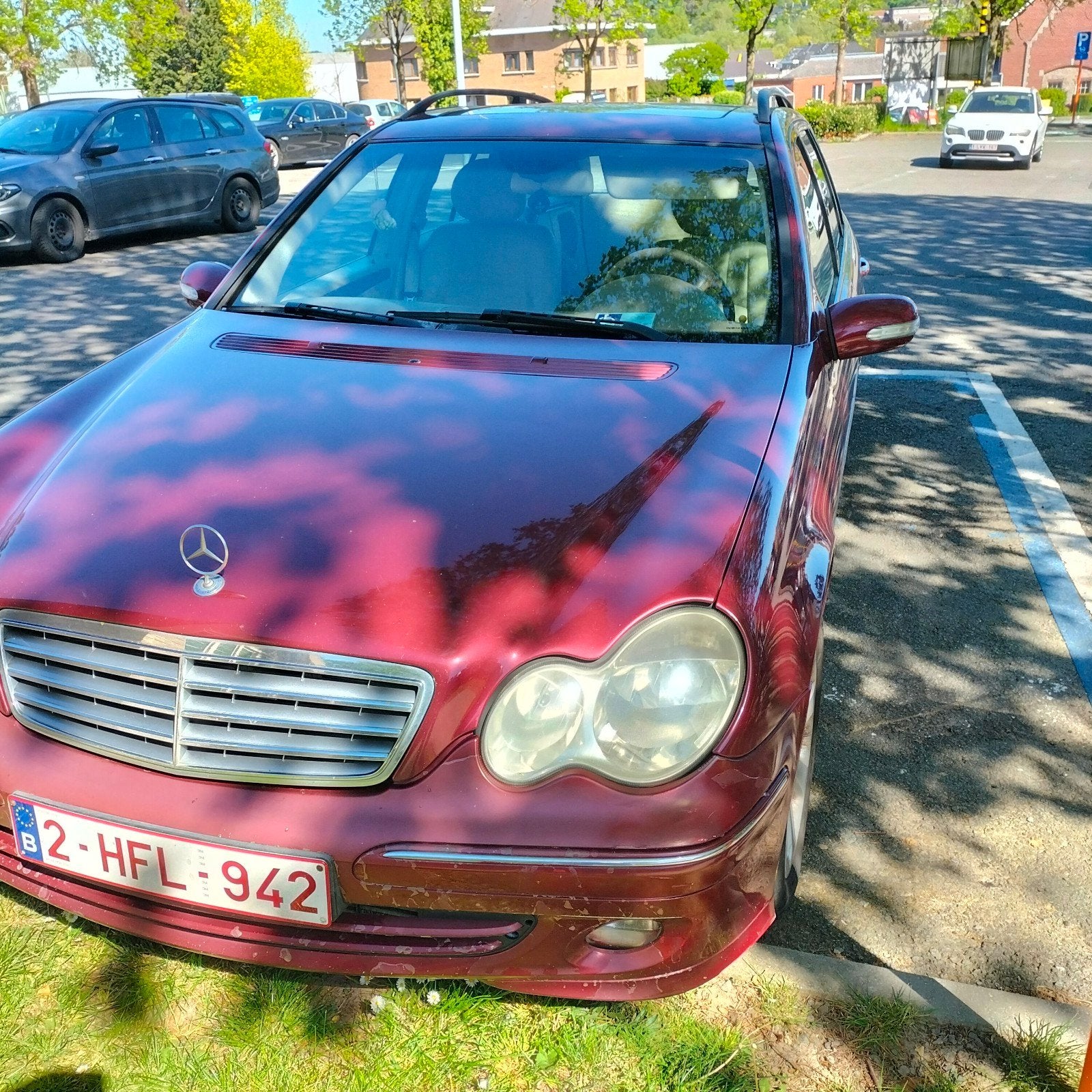auto, Auto's, Mercedes-Benz, Voorwielaandrijving, Beige, 4 cilinders, Adaptieve lichten