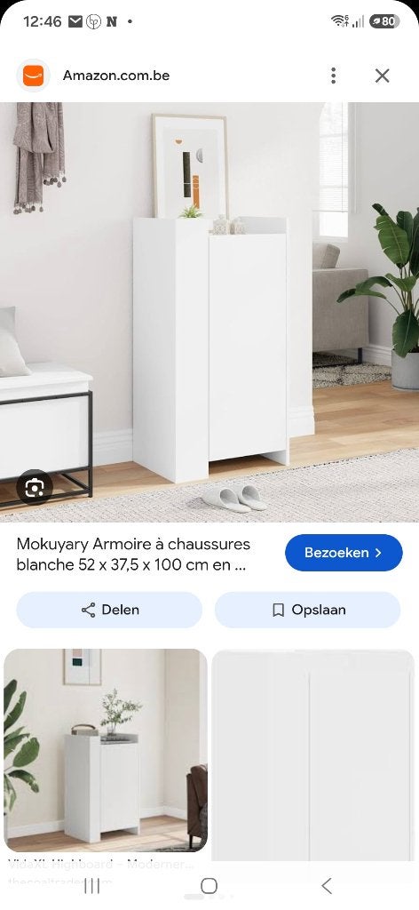 Schoenkastje, Huis en Inrichting, Ophalen, Zo goed als nieuw, Modern