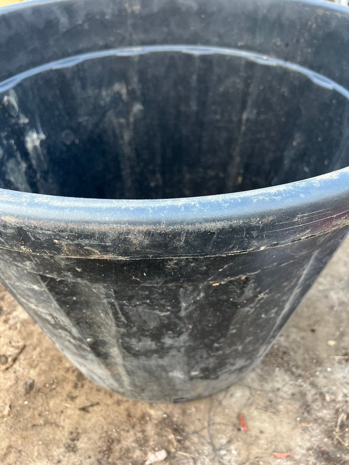 heel grote plantenkuip container 150 liter 69 x 54 cm, 40 cm ou plus, 40 à 70 cm, Rond, Comme neuf