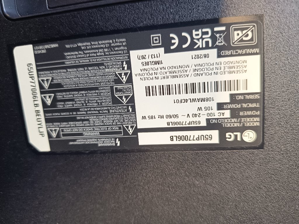 Smart tv lg pour piece, Enlèvement, LG, Smart TV