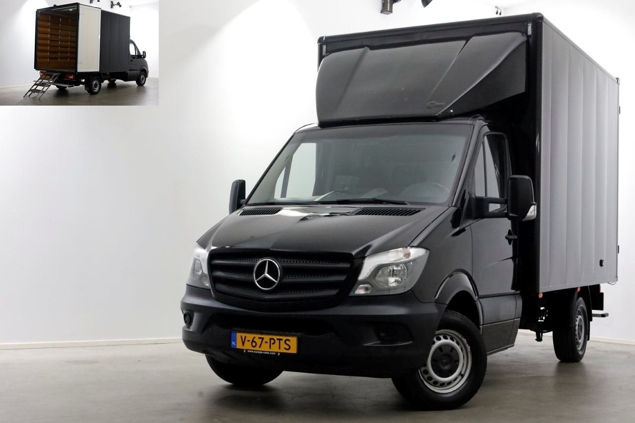 Mercedes-Benz Sprinter 313 CDI 130pk L2H1 Bakwagen met achte, Auto's, Electronic Stability Program (ESP), Zwart, Mercedes-Benz