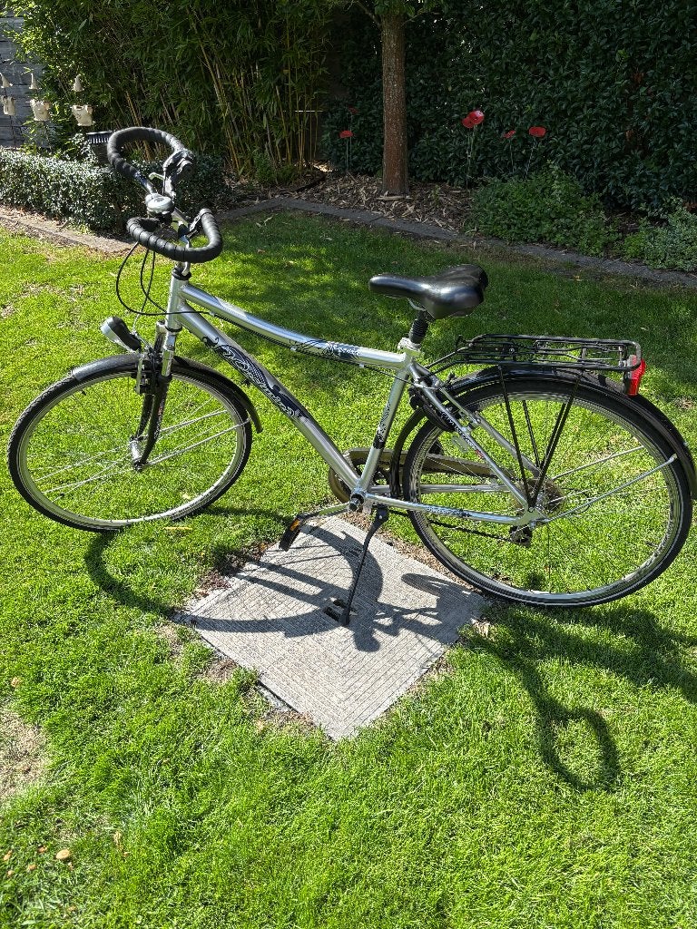 Herenfiets, Fietsen en Brommers, Gebruikt, Velgrem, Versnellingen, Ophalen